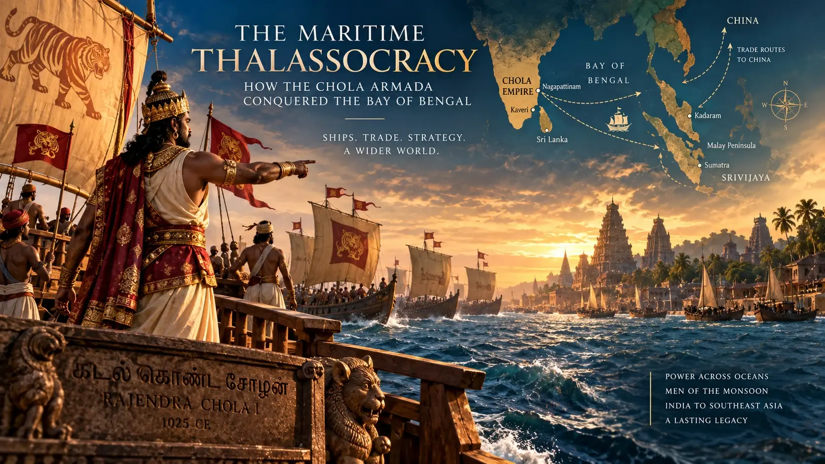 The Maritime Thalassocracy: How the Cholas Projected Power Across the Bay of Bengal